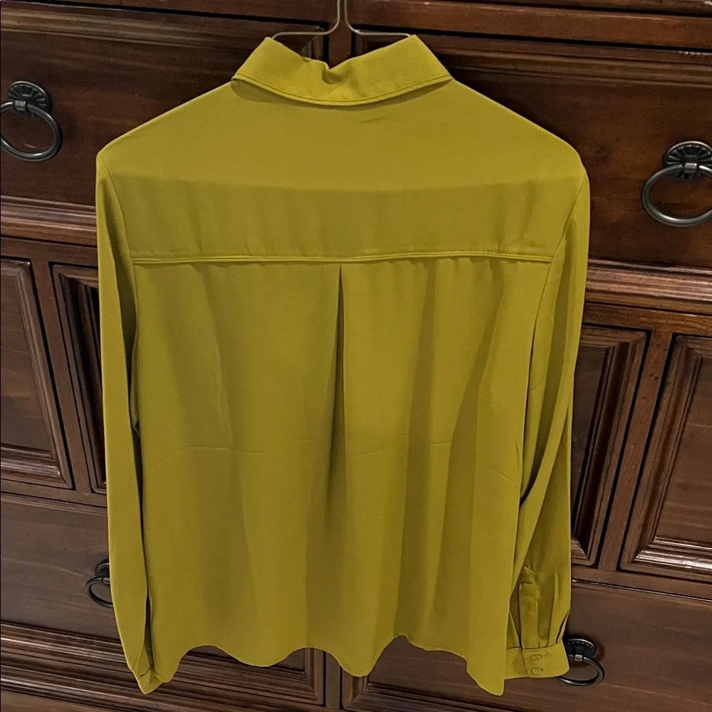 Express Lime Green Blouse - Picture 5 of 5